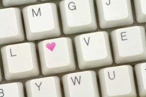 Computer keyboard love
